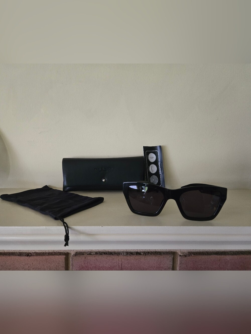 Rag & Bone Women's Sunglasses Black RNB1046-G-S-807IR Hexetate 54-20-140